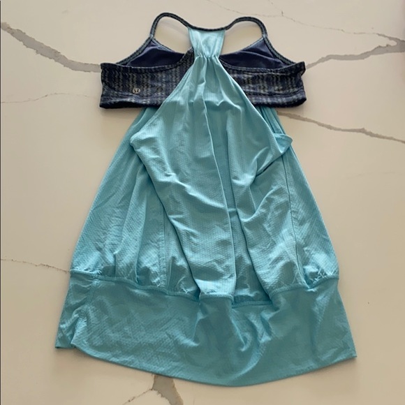 Lululemon No Limit Tank size 6 light blue - Picture 3 of 5